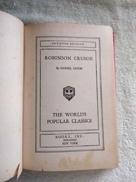 Daniel Defoe Robinson Crusoe