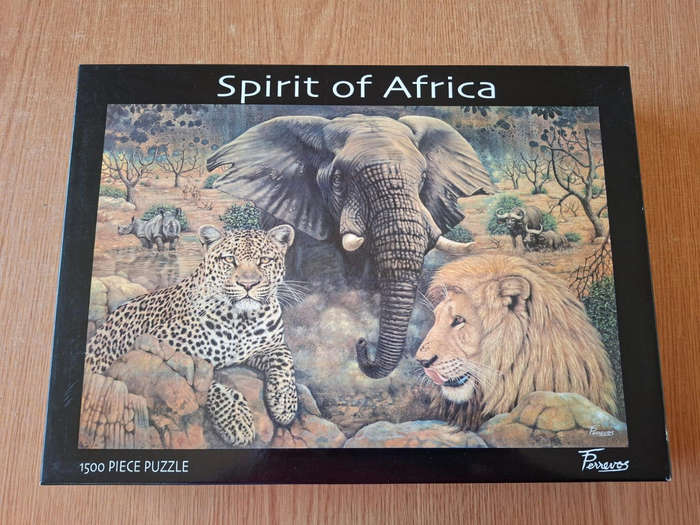 1500 Piece Puzzle Spirit of Africa