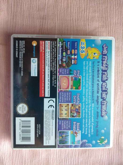 Nintendo DS Freddi Fish ABC under the sea