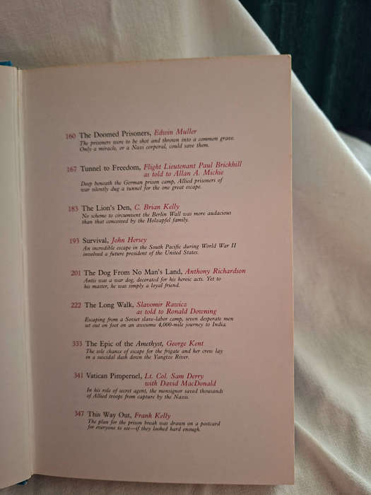 Reader's Digest True Stories of Great Escapes Volume 1 & 2