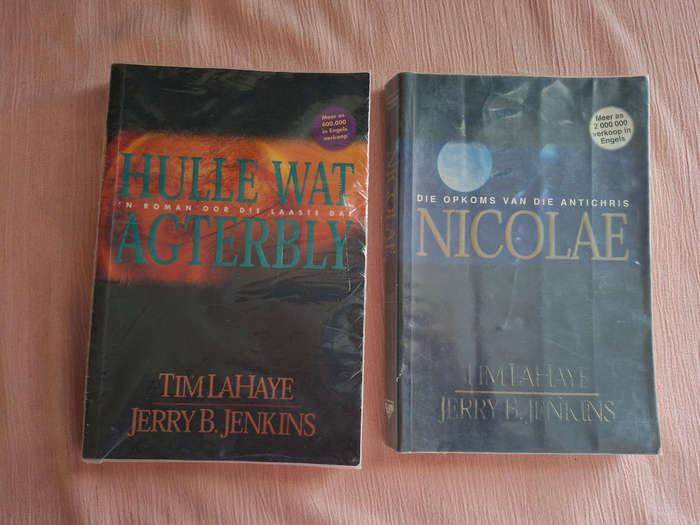 Tim Lahaye Jerry B.Jenkins Hulle wat Agterbly Books 1, 3,4,5,9 & 10