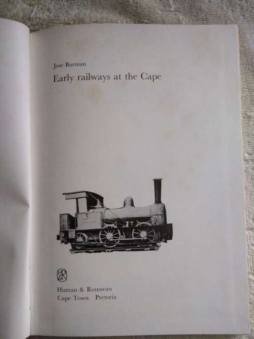 Jose Burman Early railways at the Cape