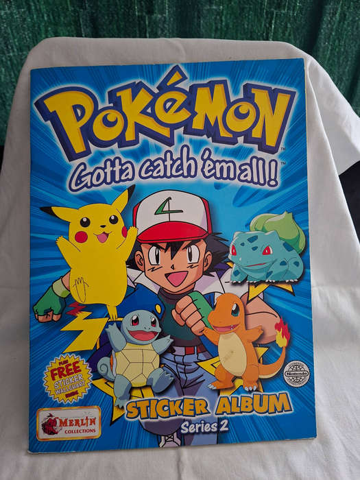 Pokémon Gotta catch 'em all Sticker Album Series 2