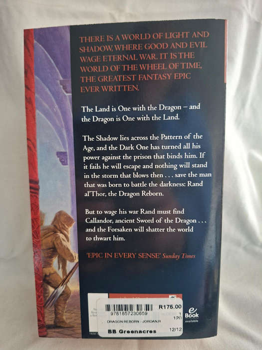 Robert Jordan The Wheel of Time The Dragon Reborn