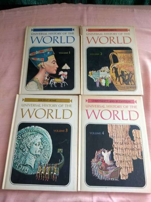 Universal History of the World Volume 1, 2, 3 & 4