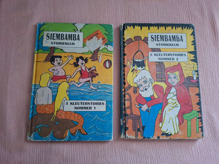 Siembamba Storieklub 5 Kleuterstories nommer 1, 2, 4, 6, 8, 9 & 10