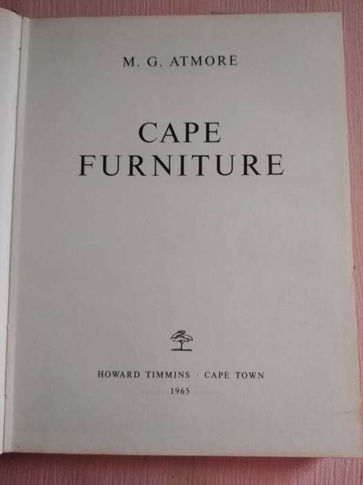 M. G. Atmore Cape Furniture
