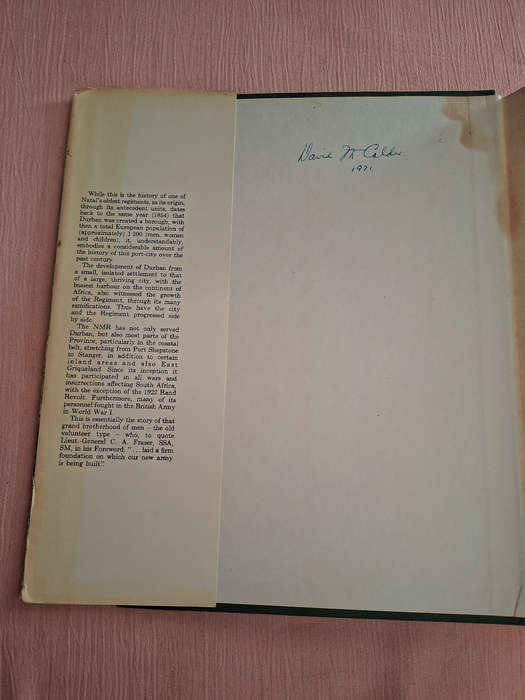 Eric Goetzsche The Official Natal Mounted Rifles History