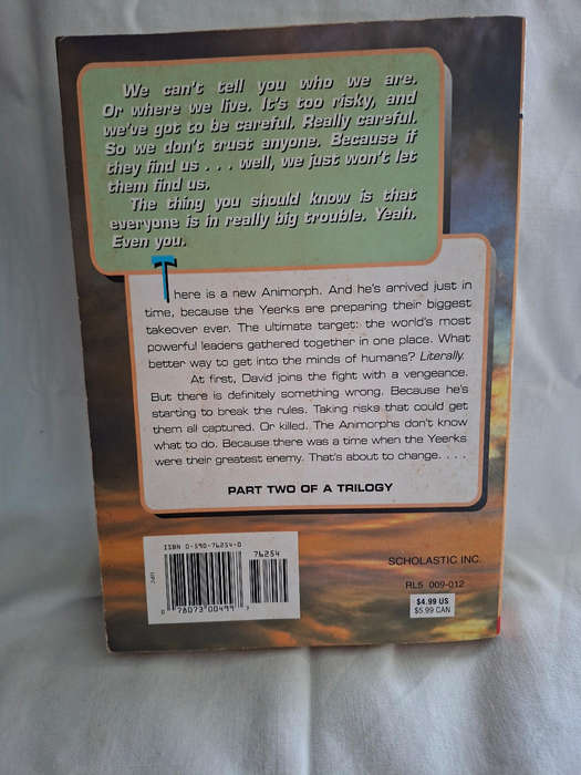 K. A. Applegate Animorphs The Threat