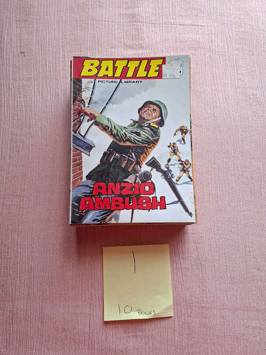 Battle Picture Library books x 10