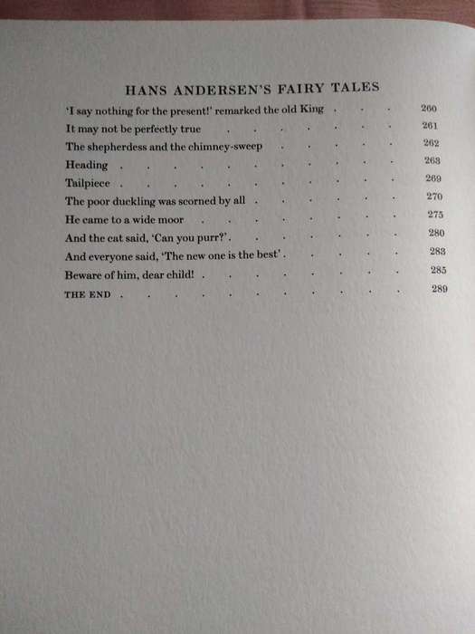 Hans Christian Anderson Fairytales The Folio Society