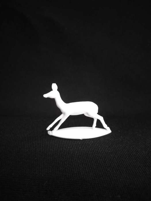 African Animal Impala hard plastic