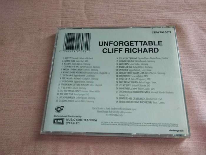 Cliff Richard Unforgettable