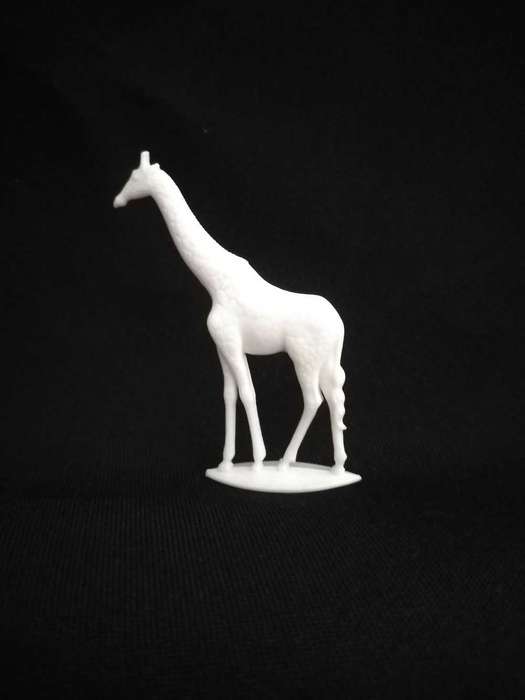 African Animal Giraffe Hard plastic