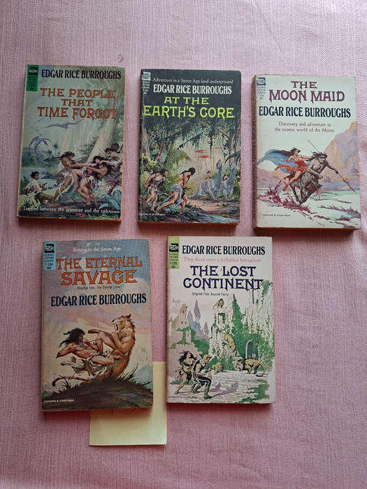 Edgar Rice Burroughs x 10 books