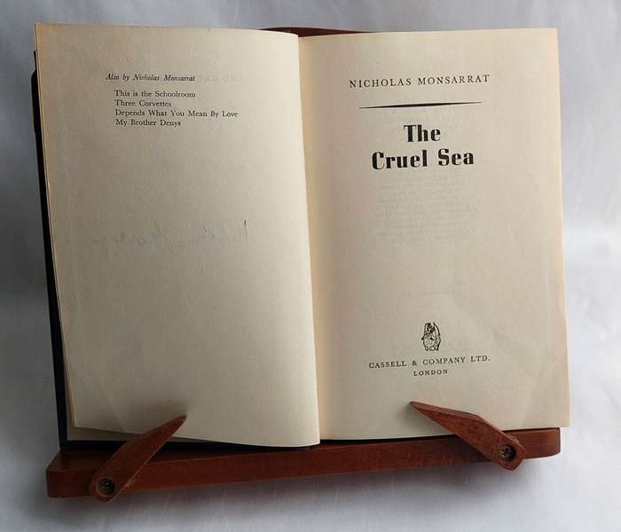 The Cruel Sea - Nicholas Monsarrat - Signed 1st Edition