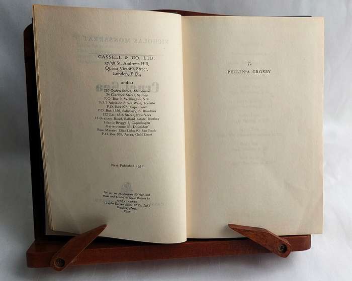 The Cruel Sea - Nicholas Monsarrat - Signed 1st Edition
