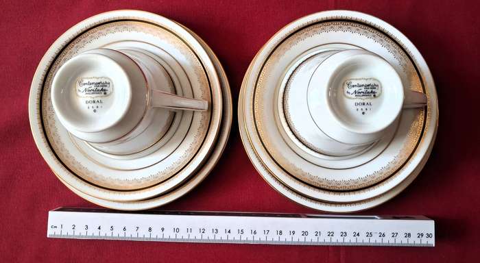 Noritake (Philippines) - Doral (2591) - Tea Trio X 2 off