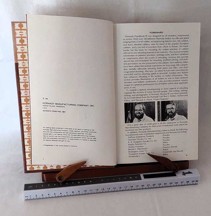 Hornady Handbook of Cartridge Reloading - Third Edition - 1987