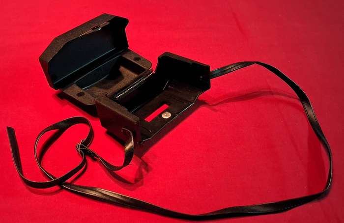 Vintage Kodak 155 X Instamatic Camera with a leatherette case - Made in England