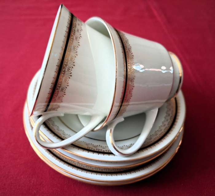 Noritake (Philippines) - Doral (2591) - Tea Trio X 2 off