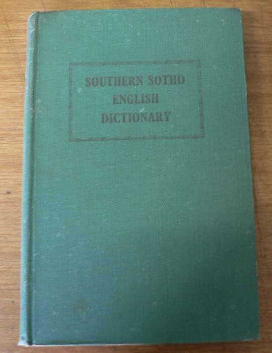 Dictionary: Southern Sotho/English one way