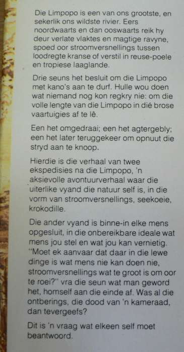 Stroom af deur Francois Odendaal(pragtige avontuur op die Limpopo)