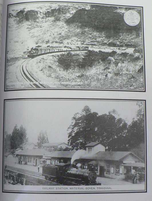 Historical Railway postcard journeys in South Africa (softcover)