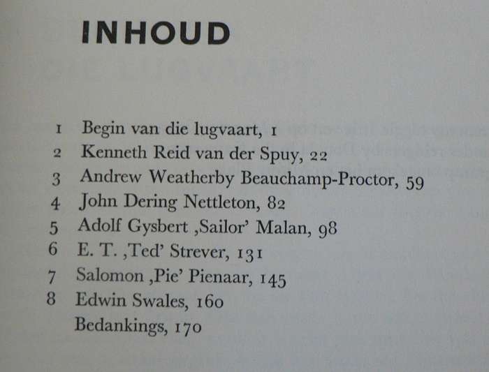 Vlieghelde van Suid-Afrika deur Arthur Blake