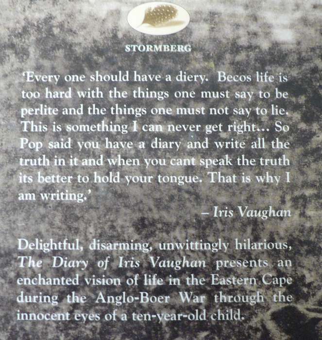 The diary of Iris Vaughan(Eastern Cape history)