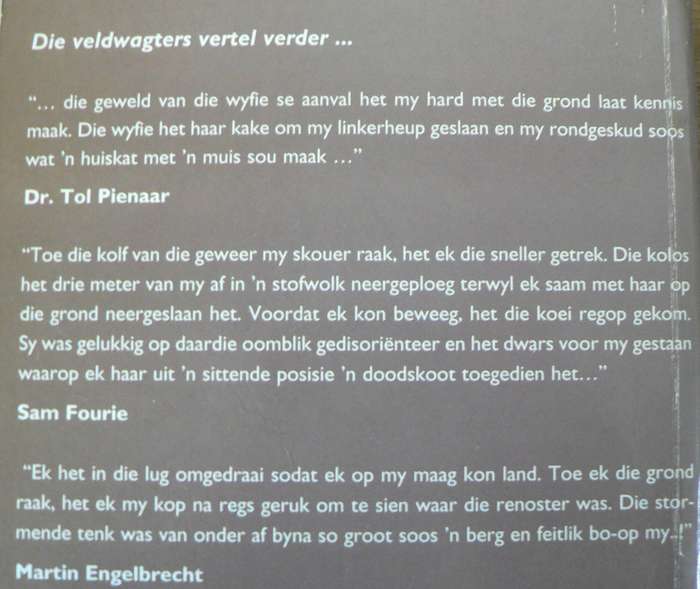 Die veldwagters vertel verder deur Jan Roderigues(wildtuin verhale)