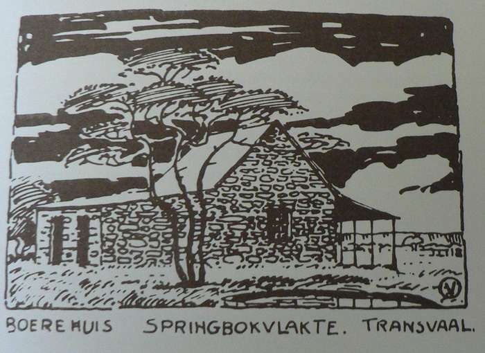 Die Afrikaanse Woning(Herdrukke uit die Boerevrou 1919-1931 met Pierneef sketse)