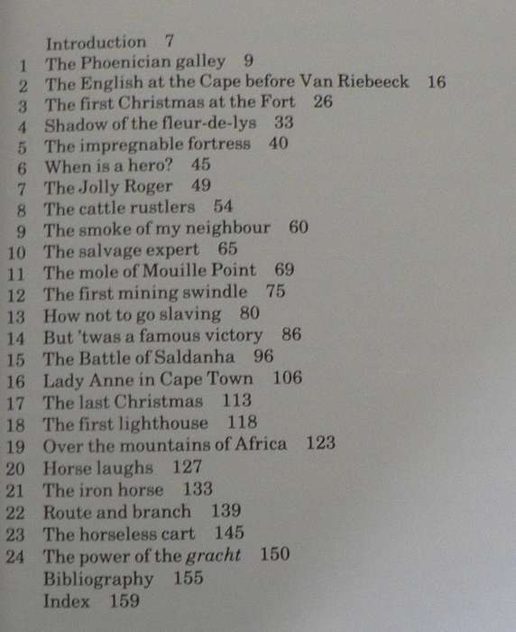The unofficial history of the Cape by Jose Burman