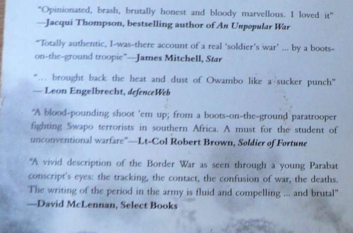 19 with a bullet by Granger Korff( A South African Paratrooper in Angola)