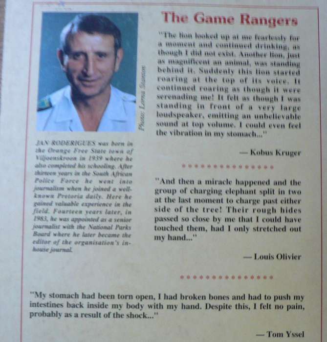 The Game Rangers by Jan Roderigues