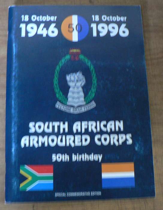 South African Armoured Corps 50th birthday 1946-1996