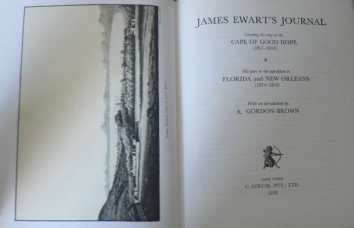 James Ewart's Journal covering his stay at the Cape of Good Hope(full leather/ no 27 of 100)
