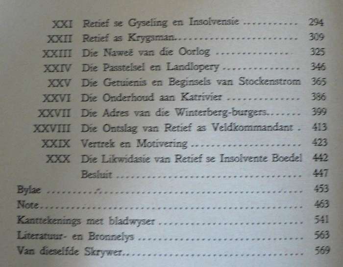 Piet Retief se lewe in die Kolonie deur J.L.M. Franken