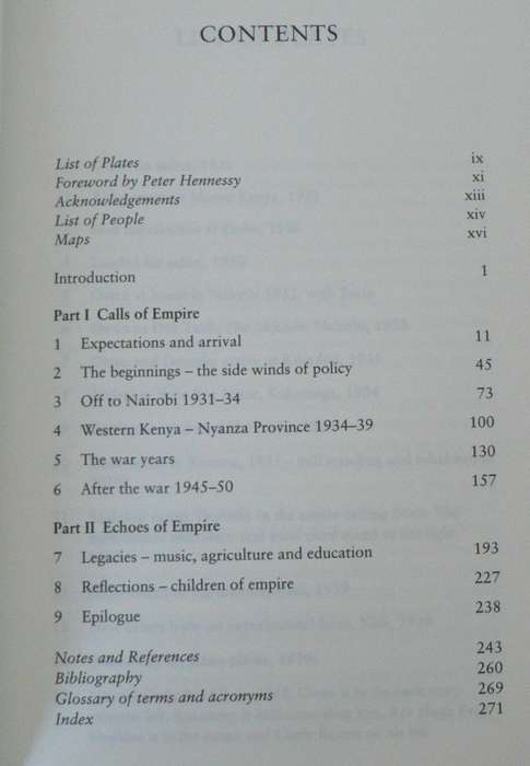 A very different land by Hilary Sunman ( Colonial Kenya/East Africa)