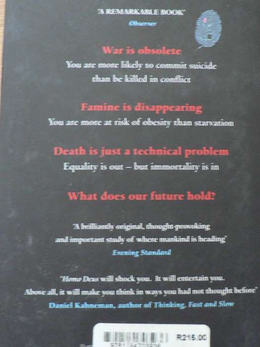 Sapiens AND Homo Deus by Yuval Noah Harari(2 books)