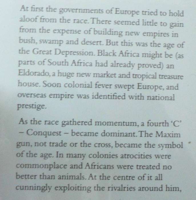 The scramble for Africa by Thomas Pakenham (beautiful hardcover)