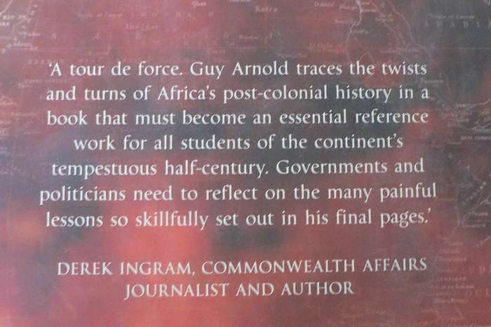 Africa a modern history by Guy Arnold (beautiful hardcover)