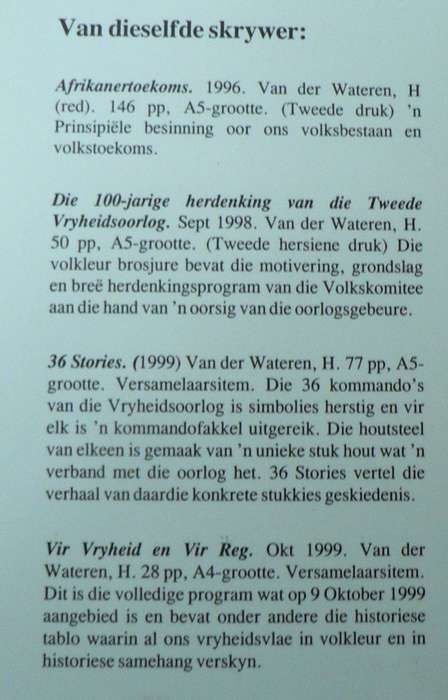 Die leuen van Brittanje deur Prof. H. vd Wateren(Anglo-Boereoorlog-baie skaars)