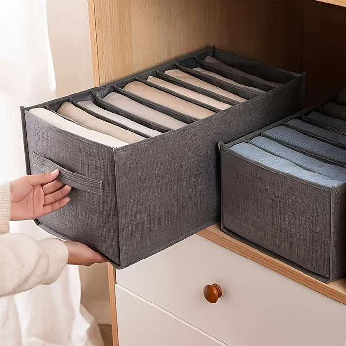 Space Saving Foldable Clothes Storage Box
