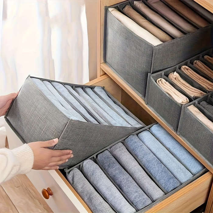 Space Saving Foldable Clothes Storage Box