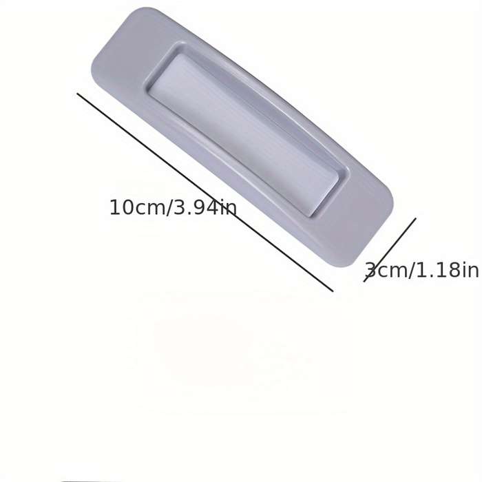 1pc Self-Adhesive Square Door Handle