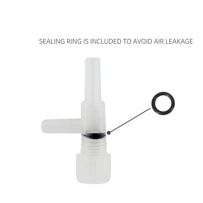 0.4cm Air Intake and 0.4cm Air Outlet Diverter for Aquarium