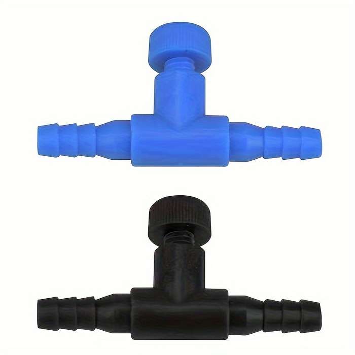 5pcs 4mm Straight Air Flow Valves for Aquariums