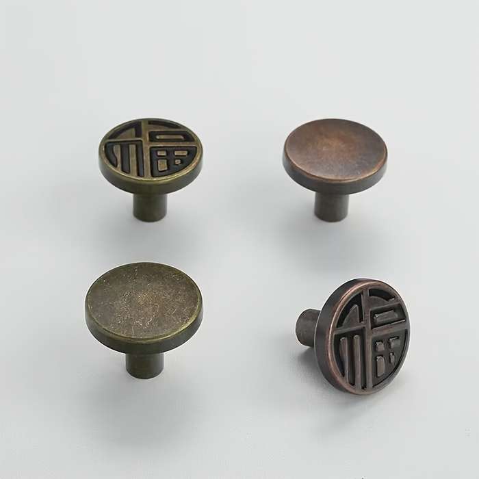 Circular Single-hole Small Golden Handle