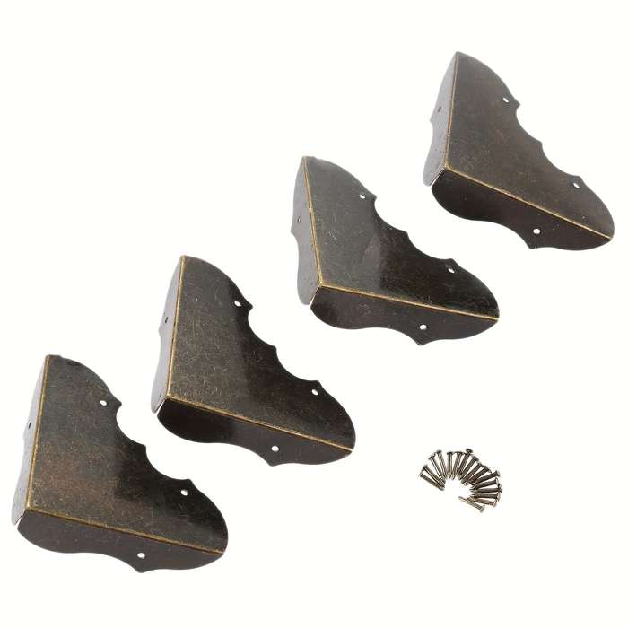 Antique Brass Finish Wooden Corner Protectors